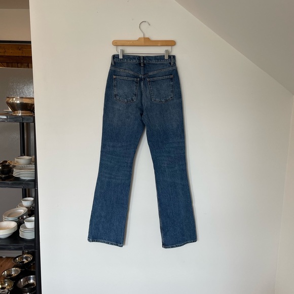 Free people French Girl Flare Jean in Aura Blue - Picture 10 of 11